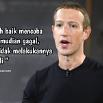 Quotes Terbaik Mark Zuckerberg dalam Bahasa Inggris dan Artinya