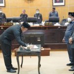 Susunan Pembentukan Raperda Penggabunag Wilayah yang Terdampak Lumpur Lapindo
