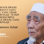 Kumpulan Kata-Kata Mutiara K.H. Maimoen Zubair Penuh Makna