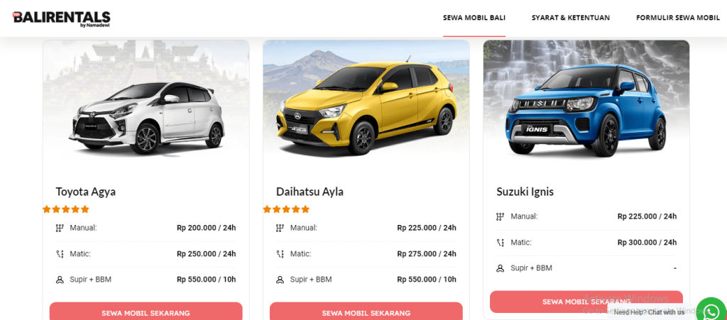 Menikmati Kebebasan Berlibur dengan Sewa Mobil Bali Lepas Kunci (Bali Car Rental)