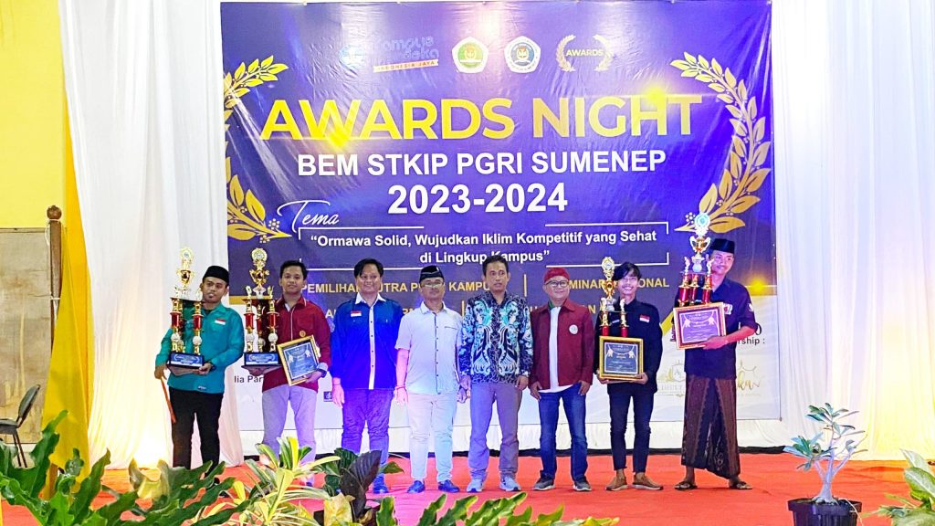 Intip Kemeriahan Awards Night BEM STKIP PGRI Sumenep