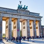 gerbang Brandenburg di Berlin, Jerman