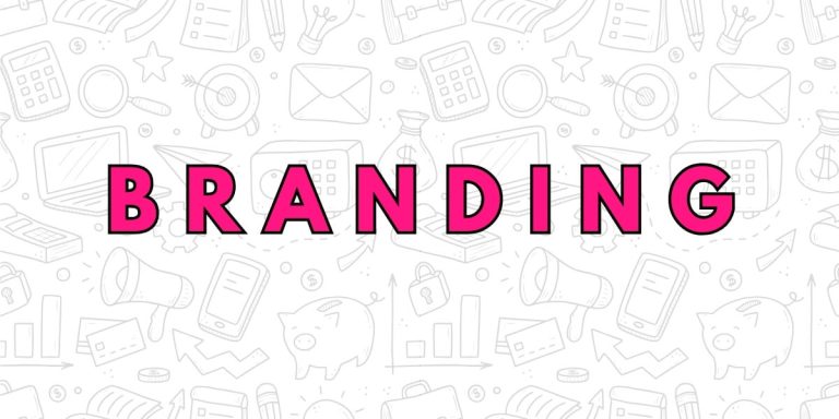Ilustrasi branding untuk bisnis sukses