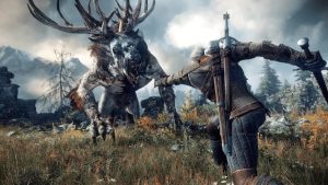 Ilustrasi Game Dark Fantasy Open World