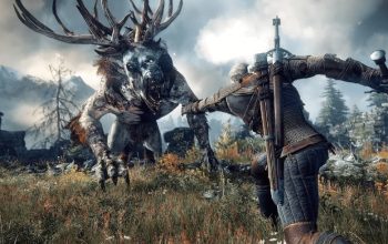 Ilustrasi Game Dark Fantasy Open World