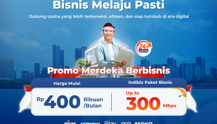 Promo Berlangganan Indibiz Telkom Meriahkan Perayaan 80 Tahun Indonesia Merdeka