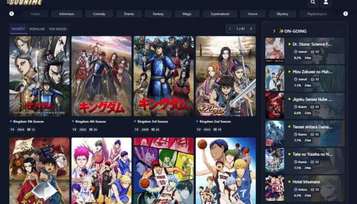 Nonton Anime Sub Indo Terlengkap Bersama Subnime