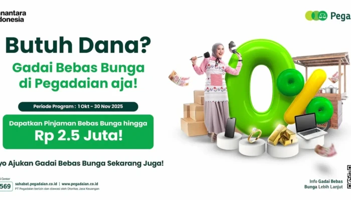 Pegadaian Kanwil IX Siap Bantu Masyarakat Lewat Program Gadai Bebas Bunga