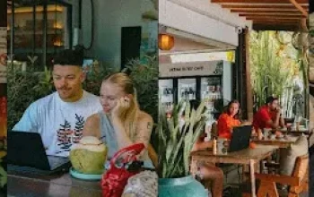 Cafés de travail à Bali : les meilleurs endroits pour travailler, profiter du café et rester productif