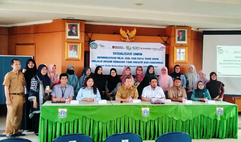 Telkom Witel Jakarta Inner Dorong UMKM Tingkatkan Daya Saing melalui Inovasi Desain Kemasan